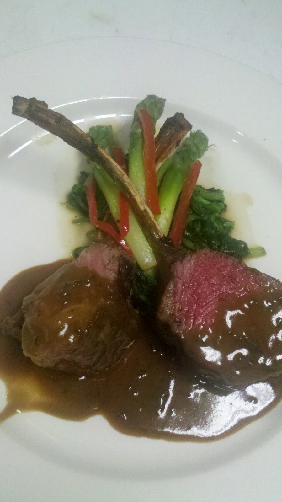 New Orleans Food and Wine Roast Rack of Lamb Dijonnaise, Braised