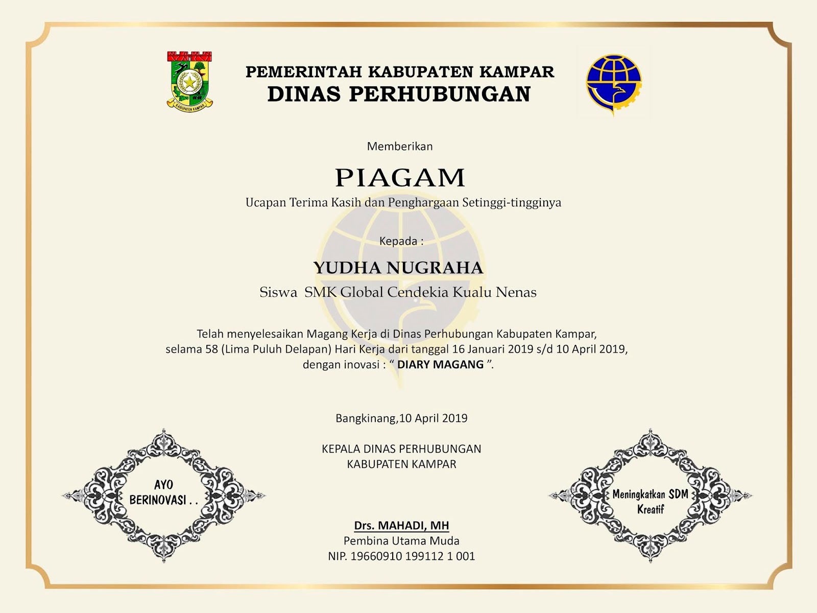Contoh Sertifikat Uji Kompetensi Smk 2019 Guru Ilmu Sosial