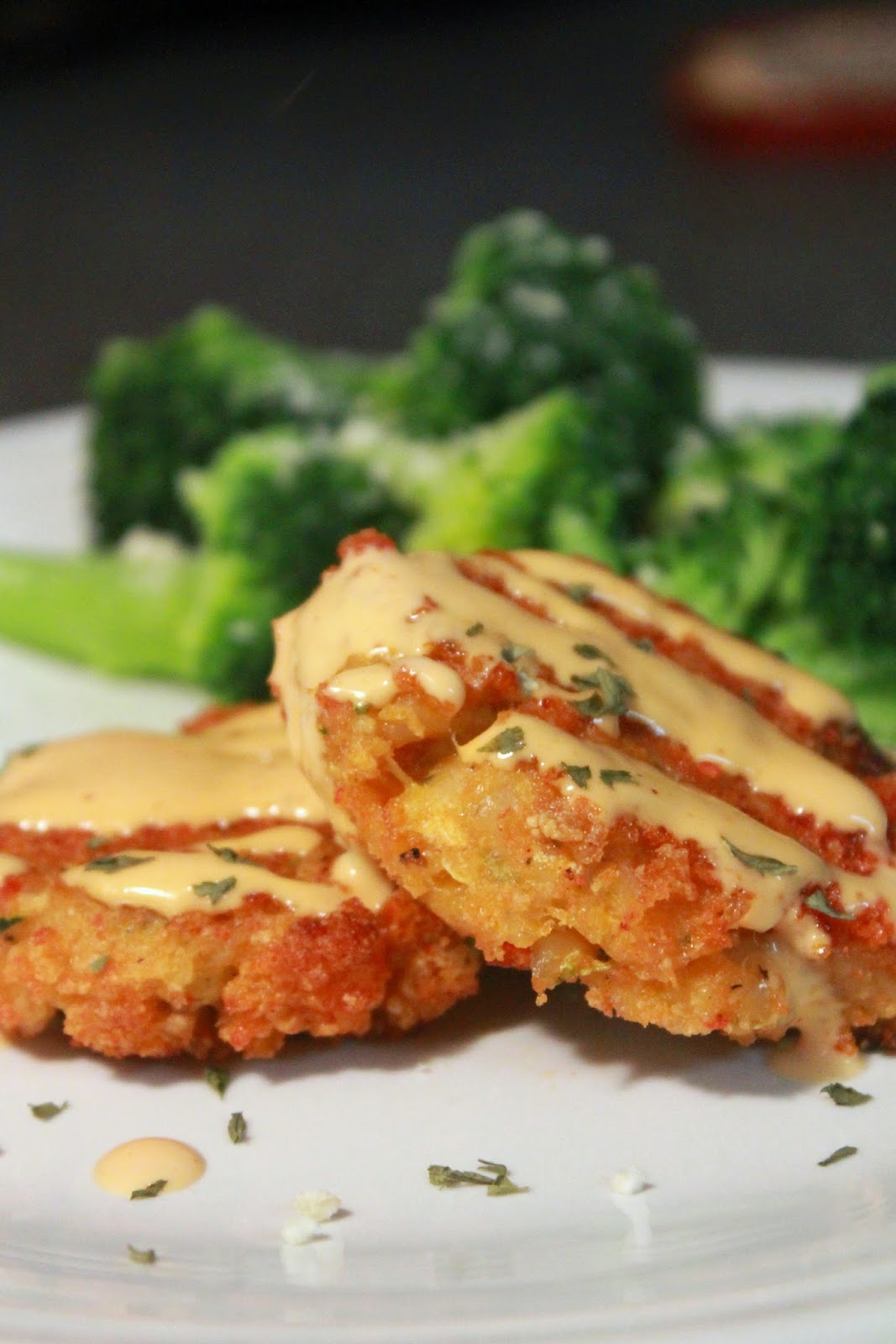 Oven Fried Tilapia Cakes with a Secret Ingredient