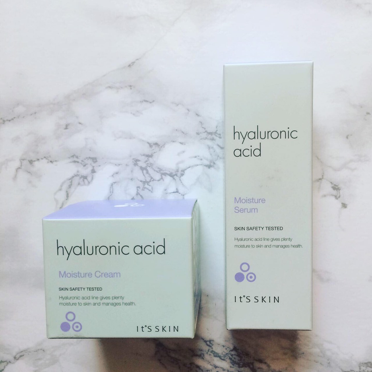 Little obsessions It's skin hyaluronic acid moisture serum & cream