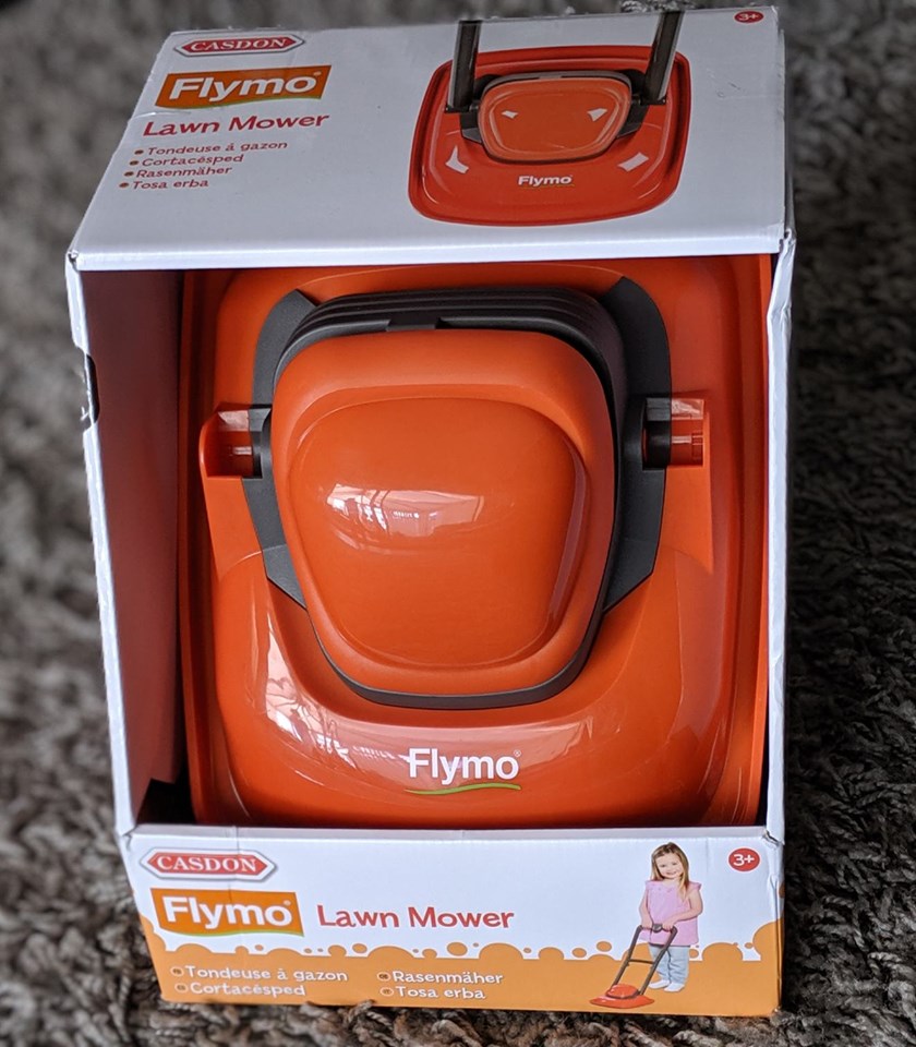 toy flymo lawn mower