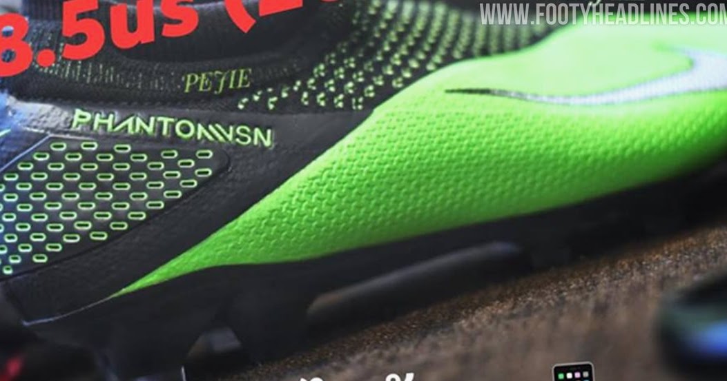 nike phantom vsn green