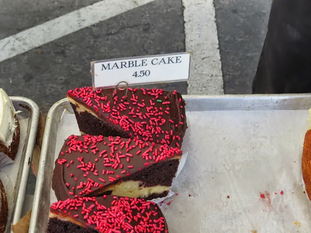 Marble Cake at San Mateo Farmers Market