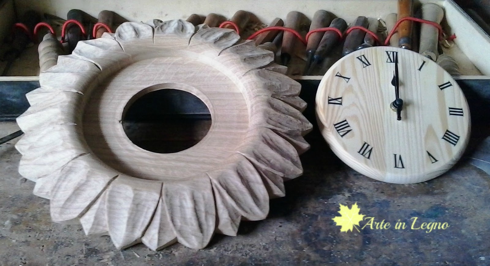 MD Creazioni In Legno Un girasole per scandire il tempo MD Creazioni In Legno Un girasole per scandire il tempo