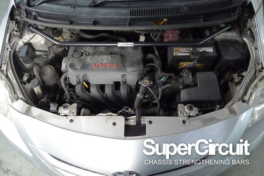 SUPERCIRCUIT CHASSIS STRENGTHENING BARS Toyota Vios NCP93 Front Strut