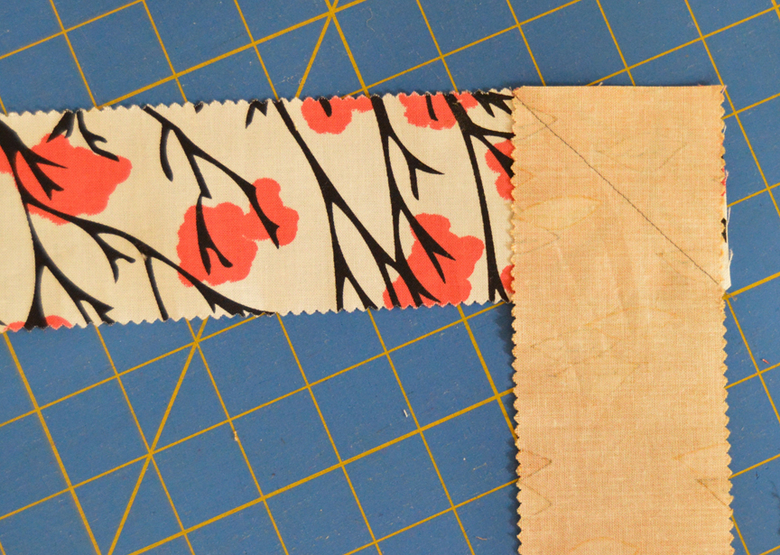 Inspired by Fabric Summer of Sewing Sew Many Strips Quilt Back