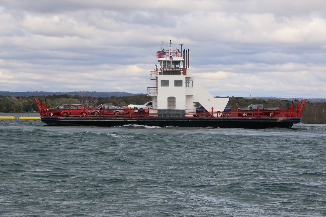 Michigan Exposures A Couple Shots of the Sugar Island Ferry