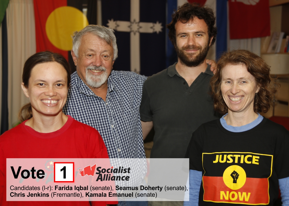 Socialist Alliance Western Australia Socialist Alliance Wa Senate