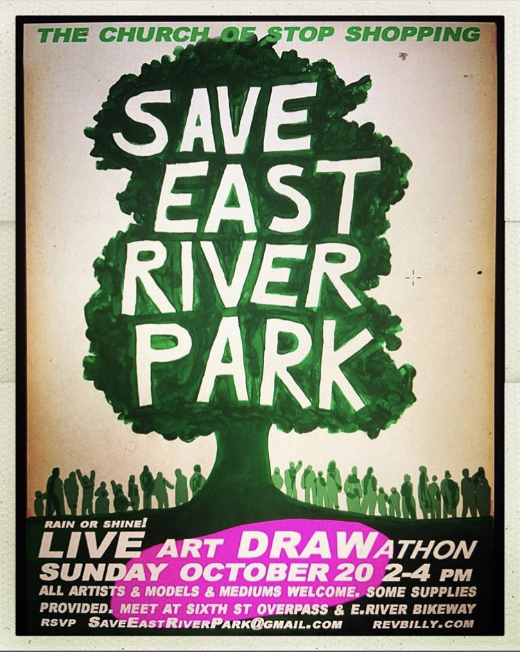 EV Grieve A full day of activities in East River Park today