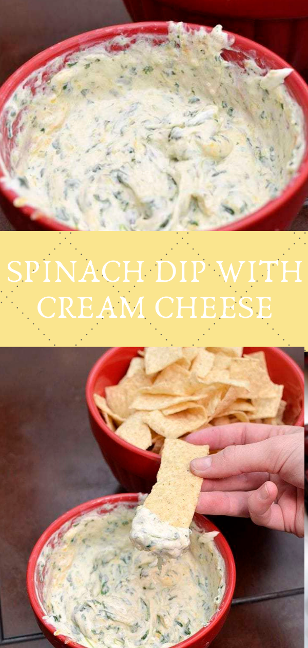 SPINACH DIP WITH CREAM CHEESE BEST RECIPES