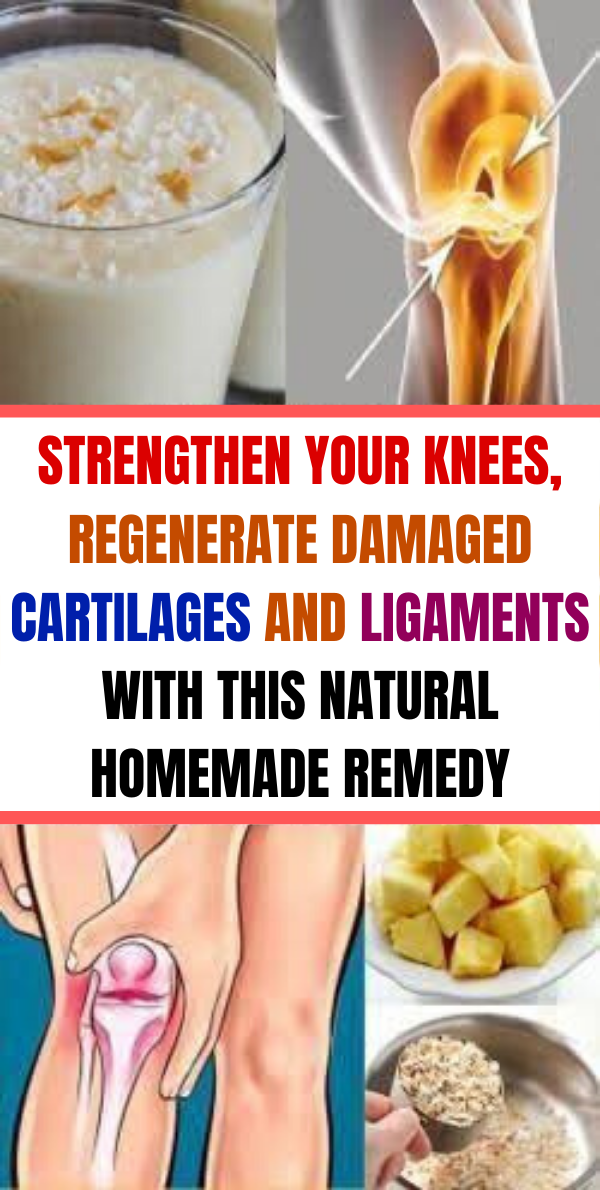 Strengthen Your Knees, Regenerate Damaged Cartilages and Ligaments with