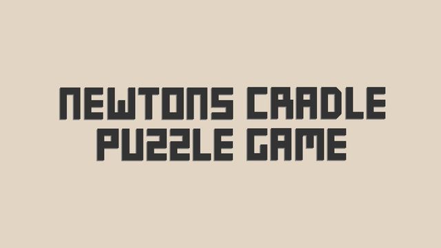 Newton’s Cradle Puzzle Game v1.0 NSP XCI For Nintendo Switch