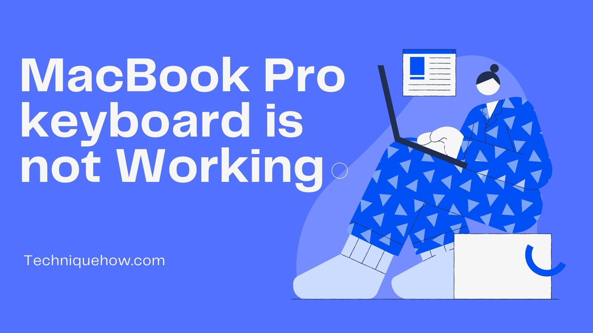 How to Fix if MacBook Pro keyboard is not Working