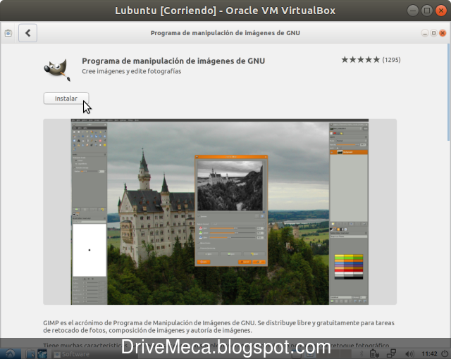 Damos click a Instalar dentro de la ficha de una aplicacion Damos click a Instalar dentro de la ficha de una aplicacion
