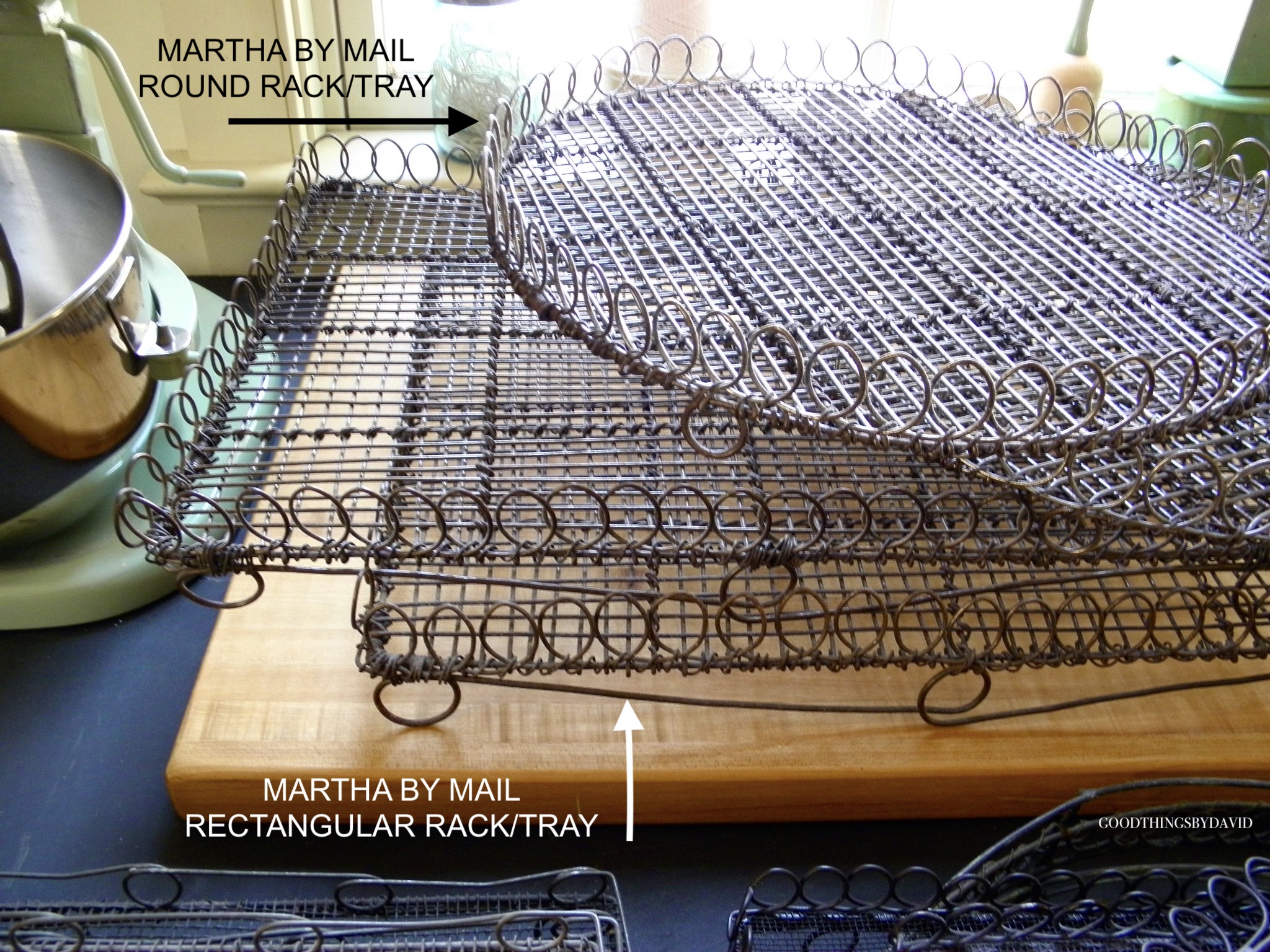 Collectible Wirework Cooling Racks