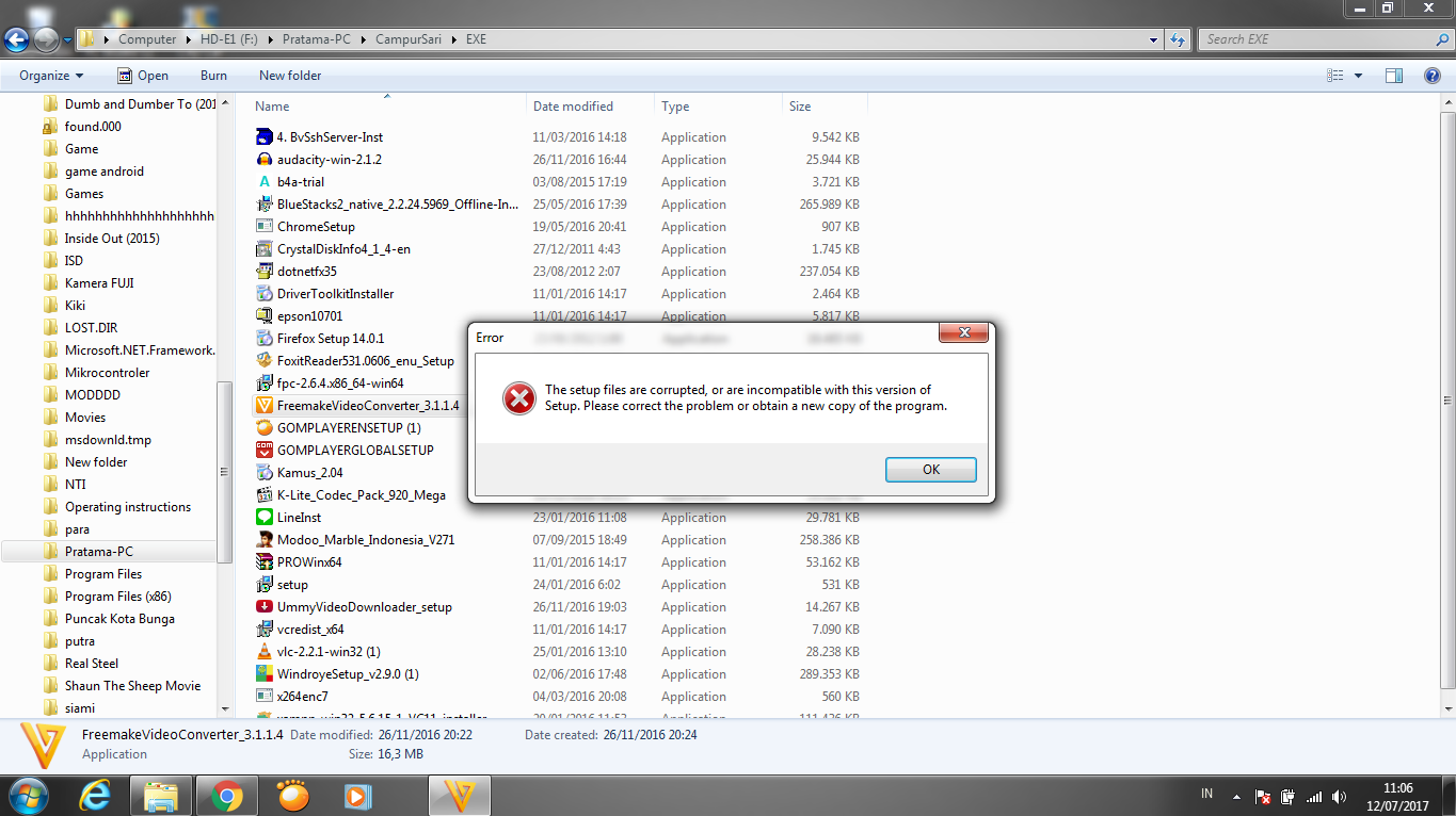 Cara Memperbaiki File exe yang Corrupt/Eror avanoid