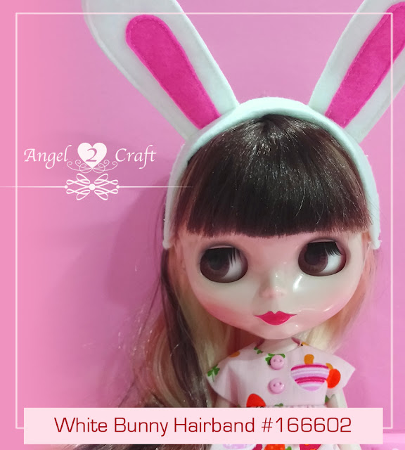 Blythe | White Bunny Hairband #166602