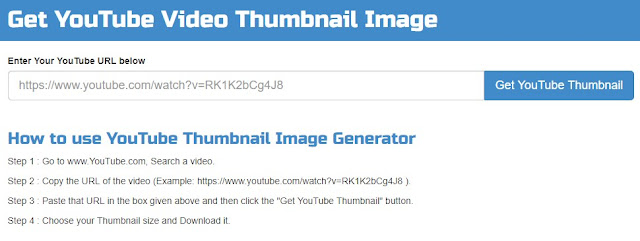 Situs Web Membuat Thumbnail Youtube Secara Online dan Gratis