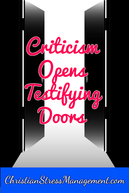 Criticism Opens Testifying Doors