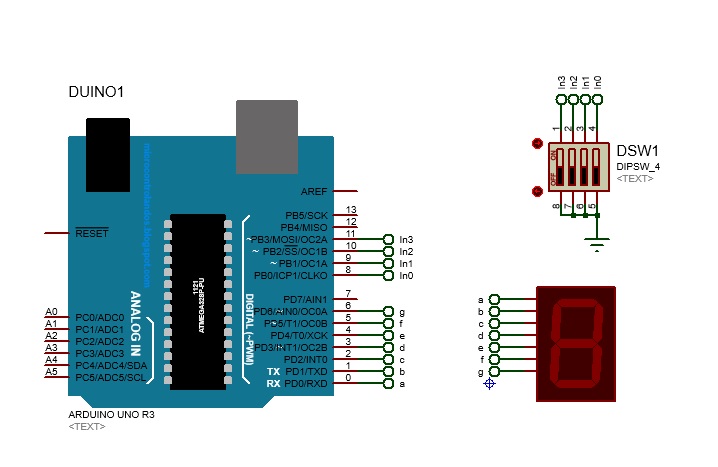 Arduino Pilger: Display 7 segmentos