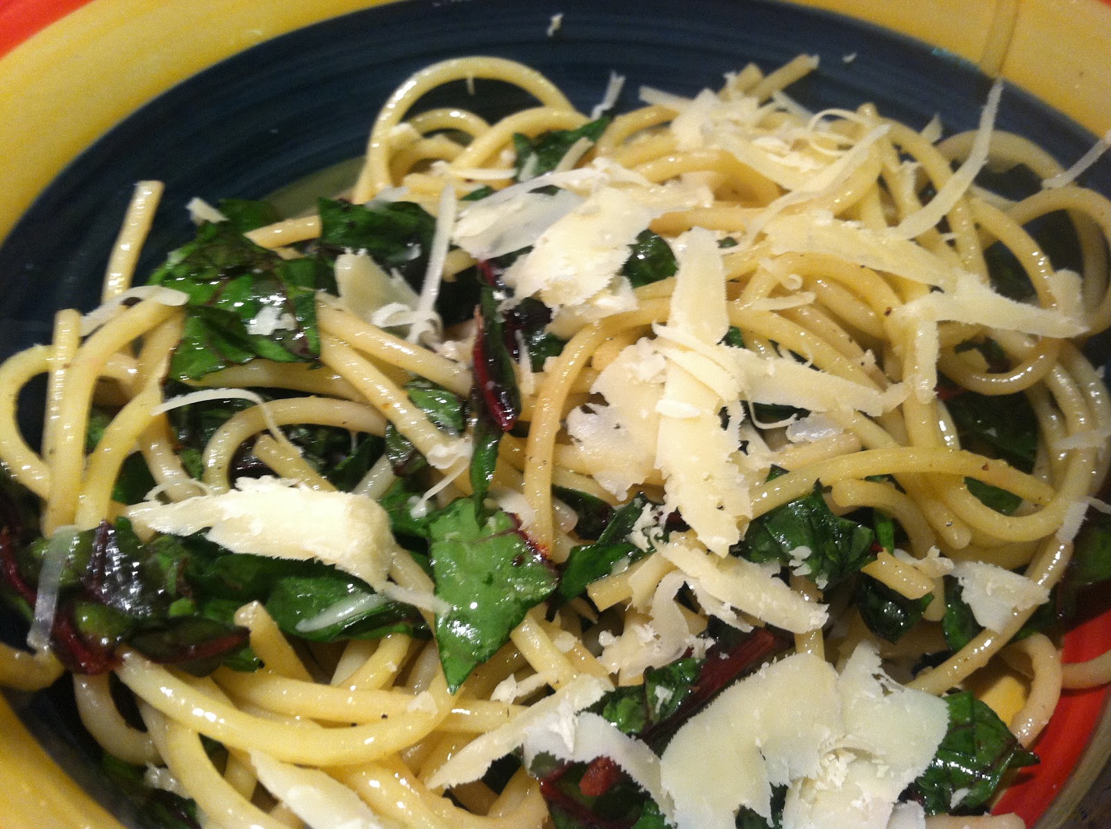Recipe Pasta with Swiss Chard
