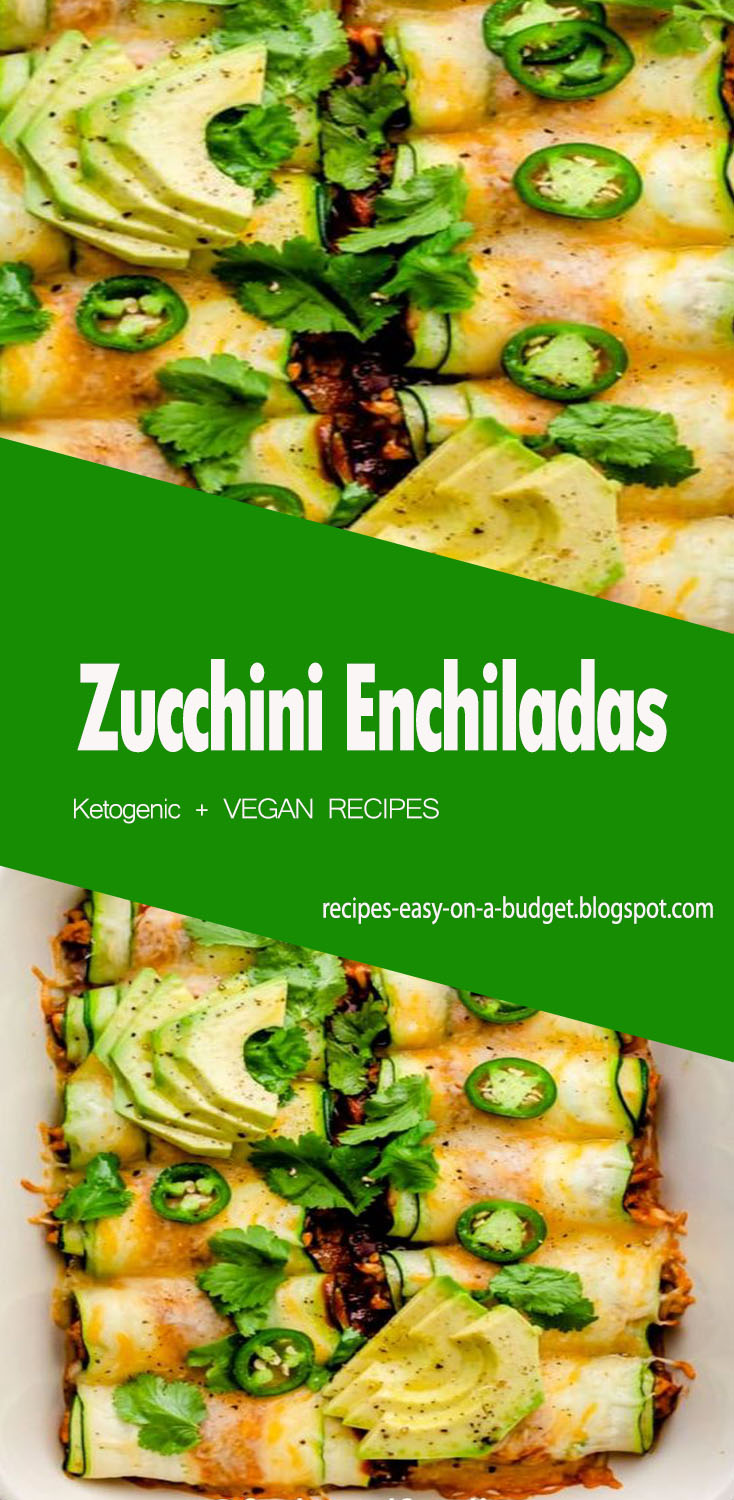 Zucchini Enchiladas recipes easy on a budget