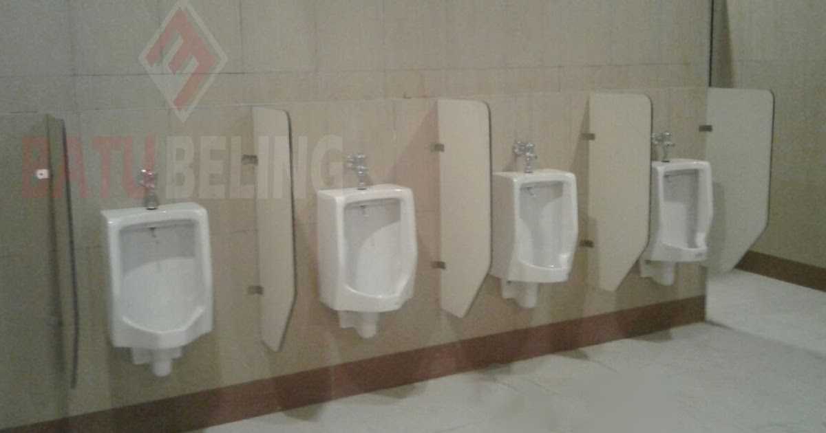 Sekat Urinoir Phenolic Resin JayaPura Papua