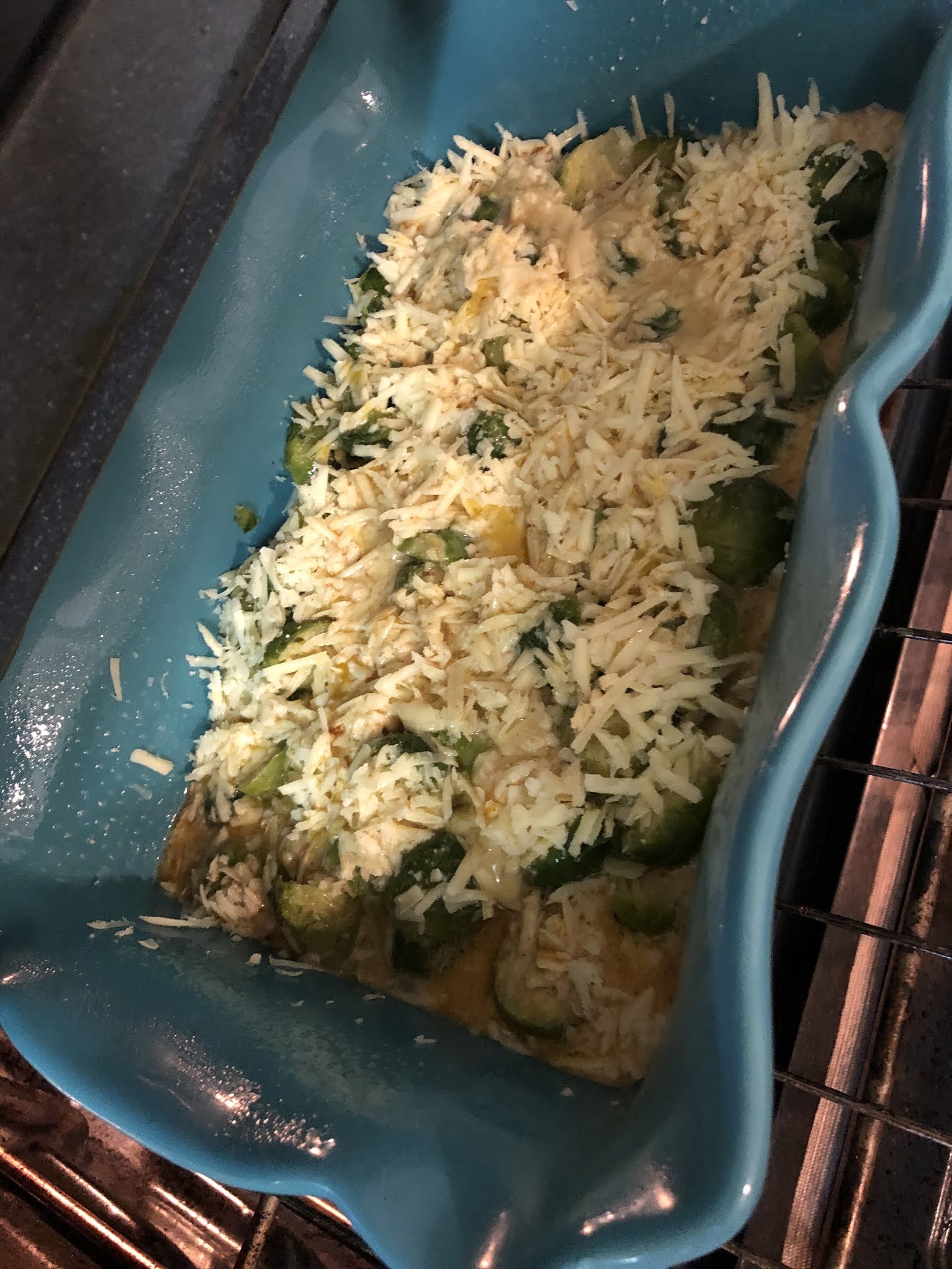 Baked Brussel Sprout Casserole