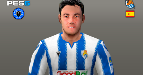 Ultigamerz Pes 6 Martin Zubimendi Real Sociedad Face