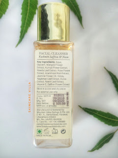 Forest Essentials Kashmiri Saffron and Neem Delicate Facial Cleanser Review Forest Essentials Kashmiri Saffron and Neem Delicate Facial Cleanser Review