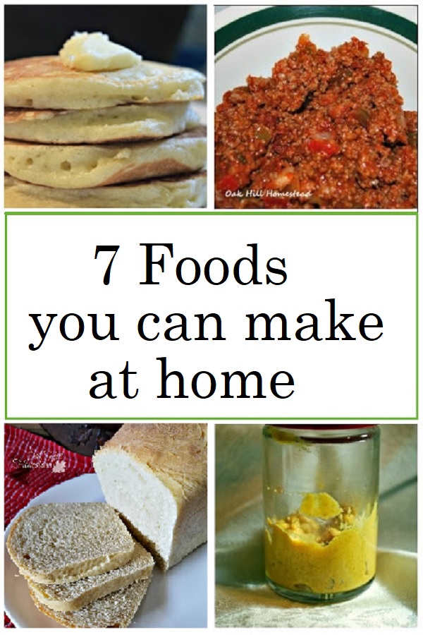 Processed Foods That You Can Make At Home