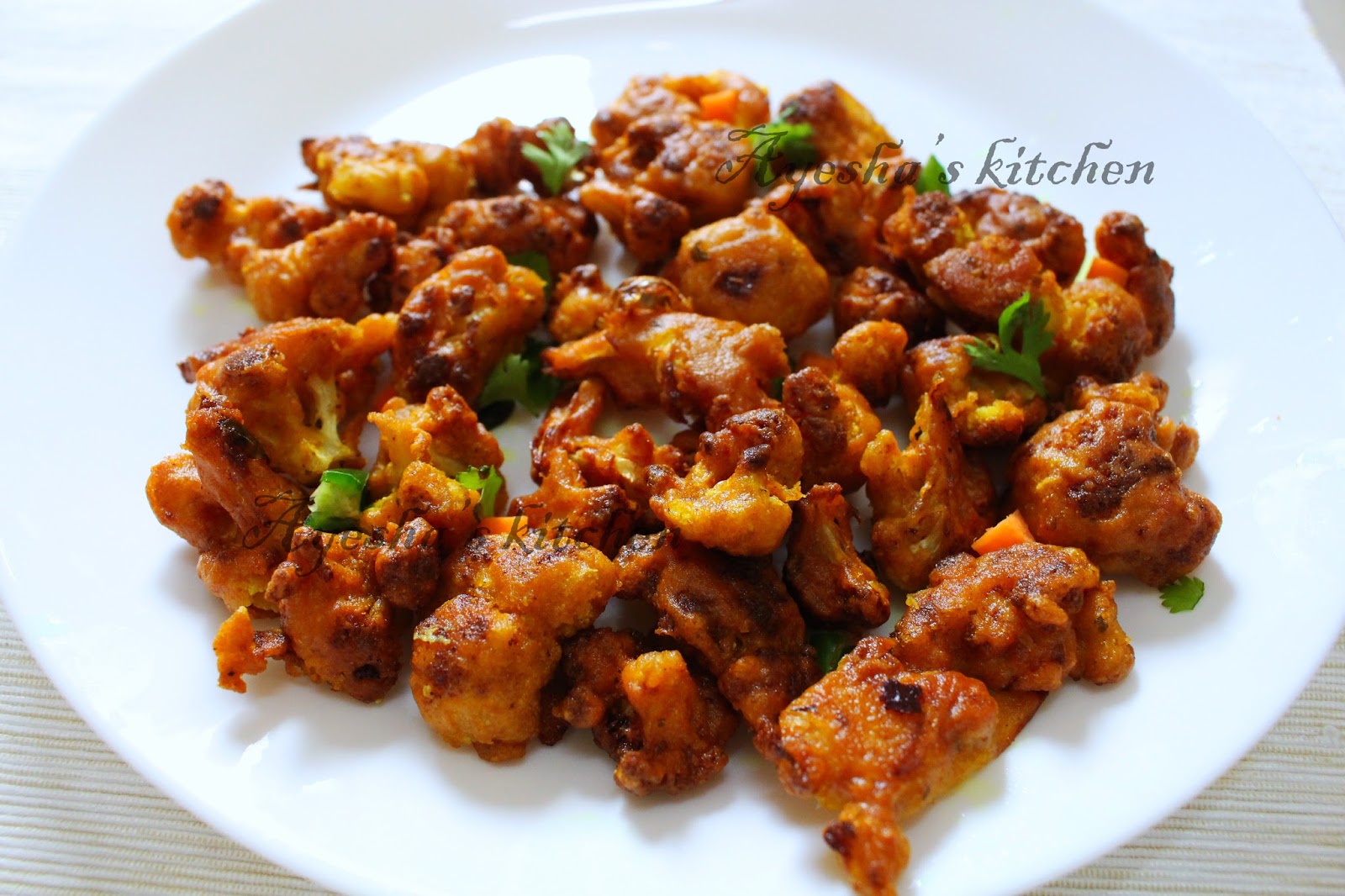 CAULIFLOWER RECIPES GOBI 65