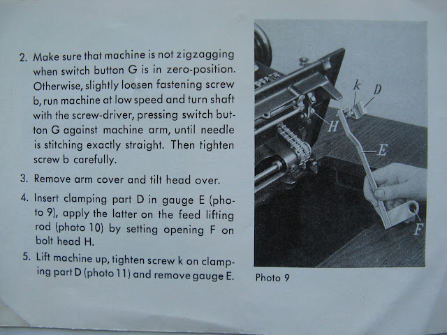Sewing Machine Nut: Pfaff 130 Automatic 50010 attachment installation