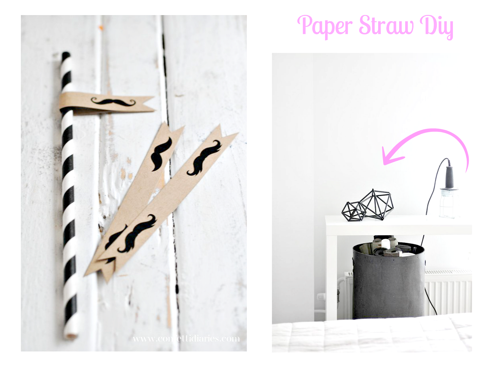 DIY Paper Straw Crafts