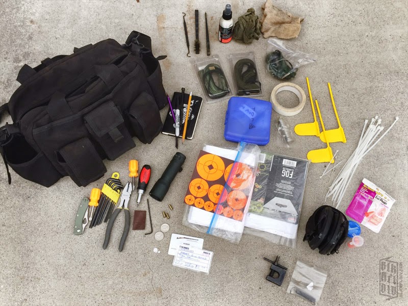 BLK RFL DIV What's in your range bag?