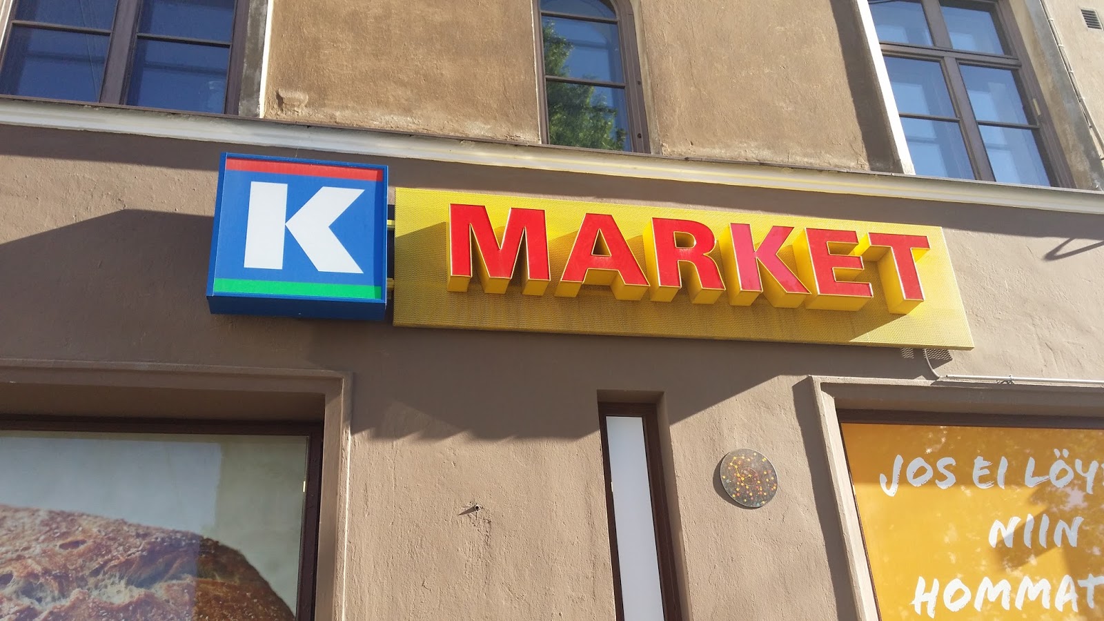 Sakarin kurssit: Paying with Bitcoin in K-market Mansku (Helsinki, Finland)