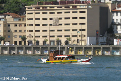 Barco tipico no Rio Douro