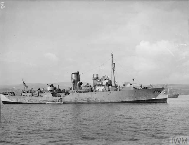 British corvette HMS Campion, 26 February 1942 worldwartwo.filminspector.com