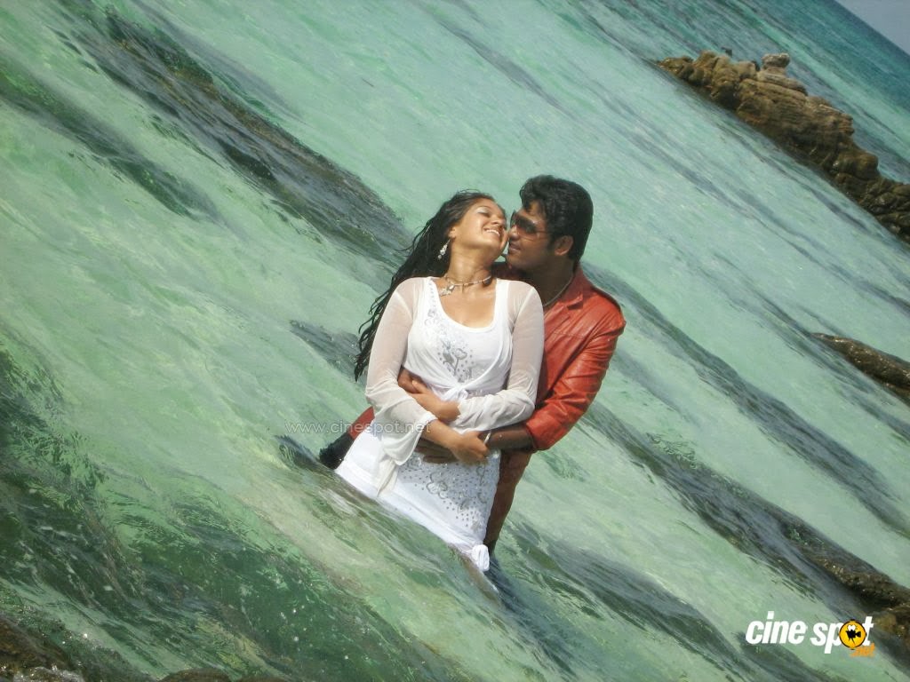 Meghana Raj Hot Kissing In Tamil Movie Krishna Leelai Hot