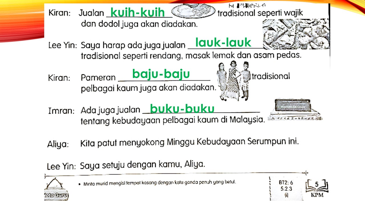 BAHASA MELAYU TAHUN 3  TEMA 5  UNIT 13  KEKALKAN WARISAN KITA (BUKU