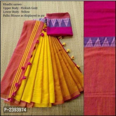 Cotton Blend cotton saree: ₹516/- Free COD whatsap+919199626046