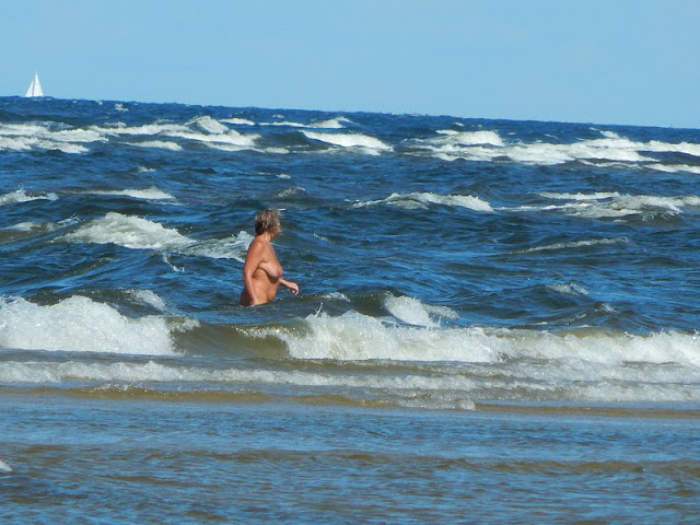 Nudist beach Ventspils