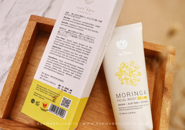 Skincare daun kelor, evershine moringa