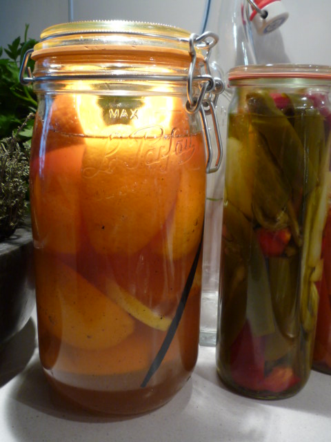 Bolli&amp;#39;s Kitchen: Vin d&amp;#39;orange - Orangenwein