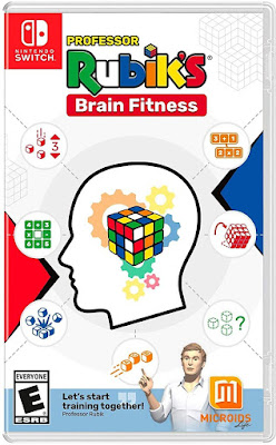 Professor Rubiks Brain Fitness Game Cover Nintendo Switch