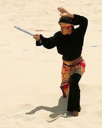 Kliping Pencak Silat Lukisan