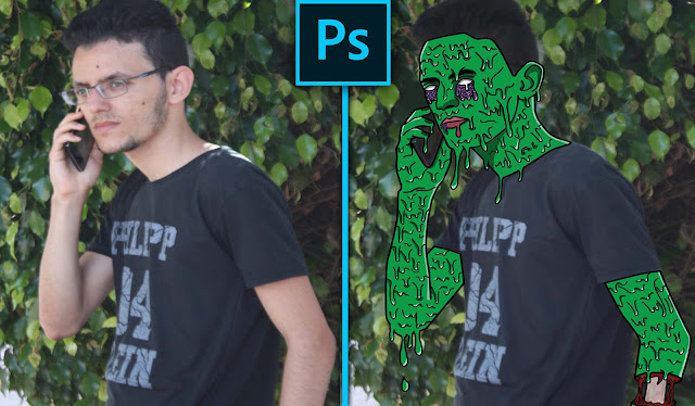 تصميم تأثير الذوبان على صورتك - grime art photoshop تصميم تأثير الذوبان على صورتك - grime art photoshop