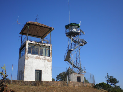 Torre de Vigilancia en Cabeza Aguda , senderismo en cabeza aguda