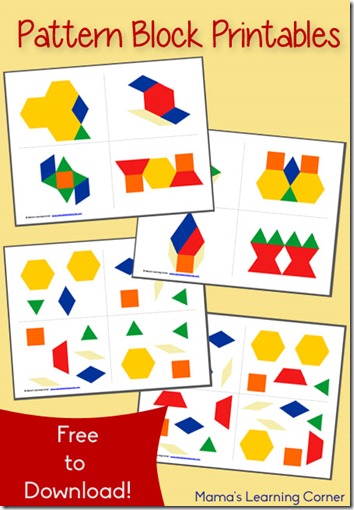 free-shape-pattern-worksheets