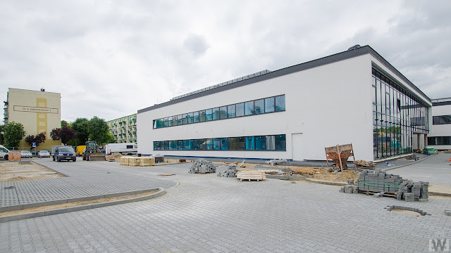 Biurowiec NFZ Bydgoszcz Budowa przy ulicy Łomżyńskiej w Bydgoszczy